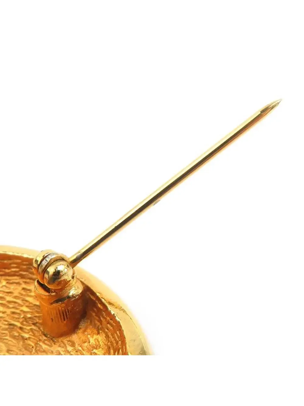 Auth Chanel Cc Logo Brooch Gold Metal - #294132C26B